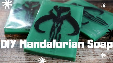 Diy Mandalorian Soap Handmade Star Wars Soap Youtube
