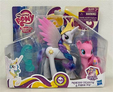 New My Little Pony Princess Celestia And Pinkie Pie Crystal Empire Ponies
