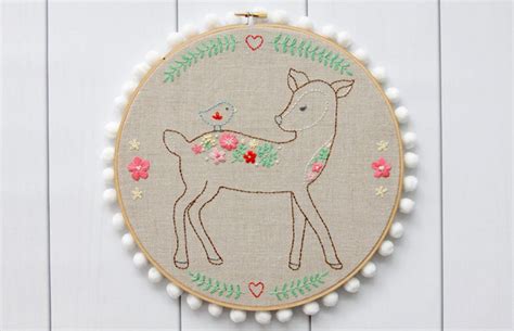 20 Beginner Embroidery Patterns Cutesy Crafts