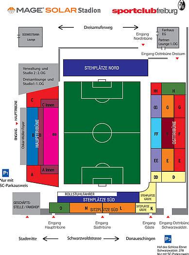 Es liegt im östlichen stadtteil waldsee an der schwarzwaldstraße. 1. FC Nürnberg: Fan-Info SC Freiburg