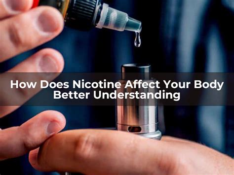 How Does Nicotine Affect Your Body Better Understanding Mirusvape