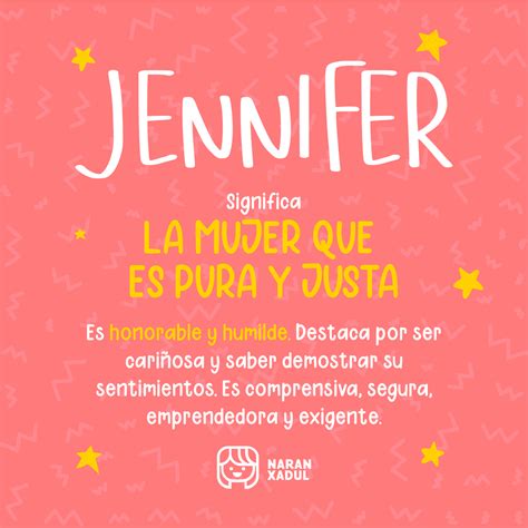 Jenifer Significado Del Nombre Jenifer Nombres Y Significados My Xxx Hot Girl