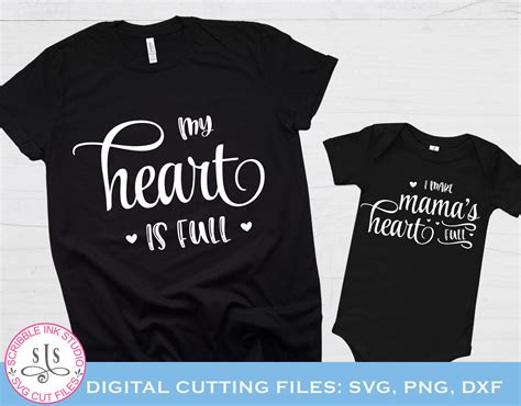 My Heart Is Full Svg Cut File I Make Mamas Heart Full Svg Etsy