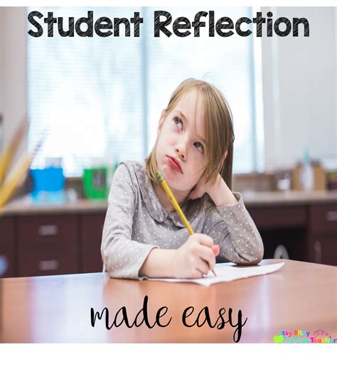 Itsy Bitsy First Grade Teacher How To Spark Student Reflection