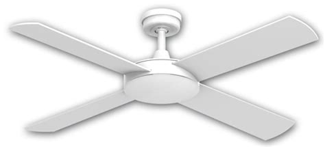 First thing first, the fan is the epitome of vintage design language. Hunter Pacific Intercept Ceiling Fan in White 52"