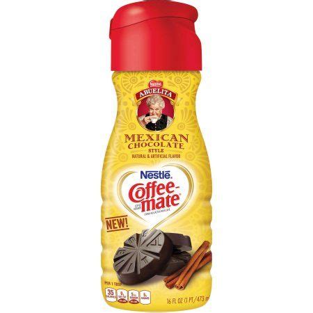 Coffee contains caffeine, a stimulant that most cats are highly sensitive to. Nestle Coffee-mate Abuelita Mexican Chocolate Style Liquid ...