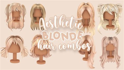 Aesthetic Hair Codes Blonde Hair Codes Roblox Bloxburg Pt 2 Youtube