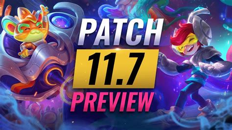 New Patch Preview Upcoming Changes List For Patch 117 League Of