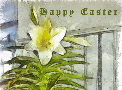Happy Easter Lily Photograph By Claire Bull
