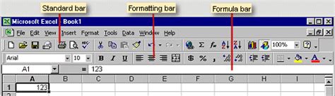 Jan S Excel Intro 97 2003 Excel Toolbars