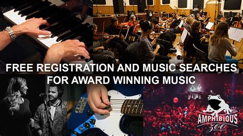 Free Registration And Music Searches For Award Winning Music