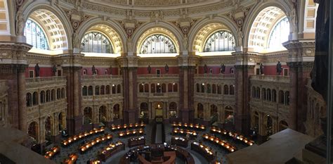A Panoramic Of The Library Of Congress Rwashingtondc