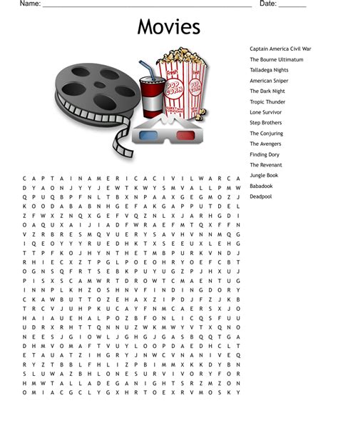 Download Word Search On Great Movies Printable Movie Word Search Vrogue