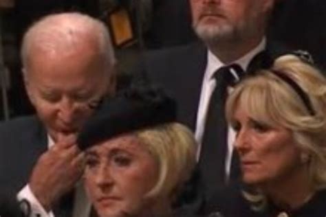 Starnes Why Was Biden Fiddling With His Tongue At Queens Funeral