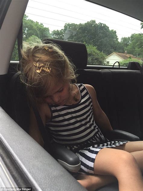 Mia Simper Tweets Snaps Of Her Sleeping Sister Covered In Sunflower