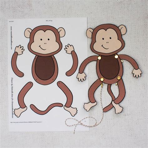 30 Monkey Crafts And Activities For Preschoolers