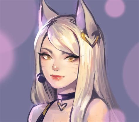Kdueta On Twitter Kda Ahri Doodle Oof I Havent Drawn In So Long Lol League Of Legends