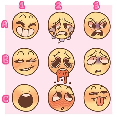 Character Emotion Chart Drawing Widgit Emotions Flashcards By Mrs