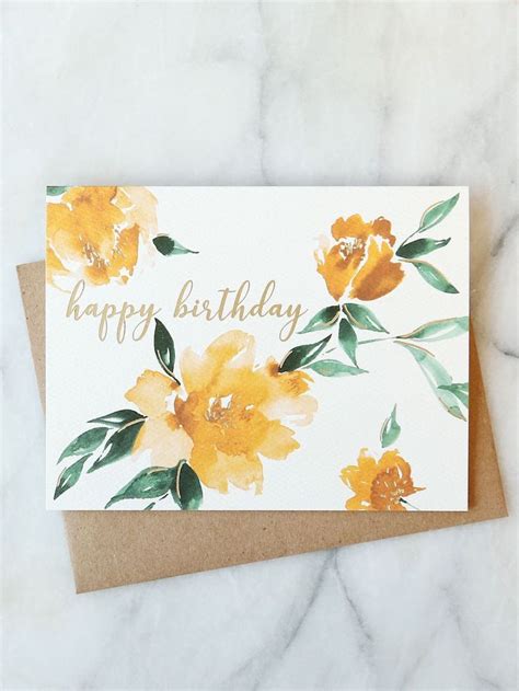 Check spelling or type a new query. Pin by Doris Elaine Hazen on card ideas (With images) | Watercolor birthday cards, Birthday card ...