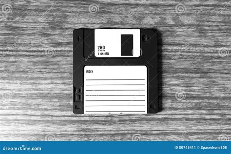 Vintage Floppy Disc Illustration Stock Image Image Of Desk Floppies
