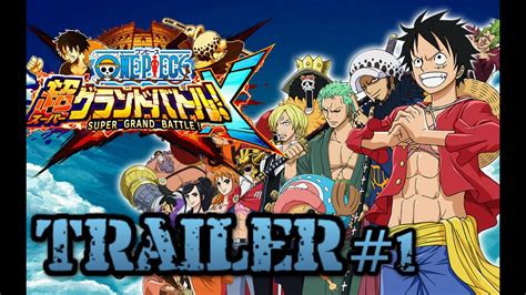 One Piece Super Grand Battle X 3ds Official Trailer 1 Youtube