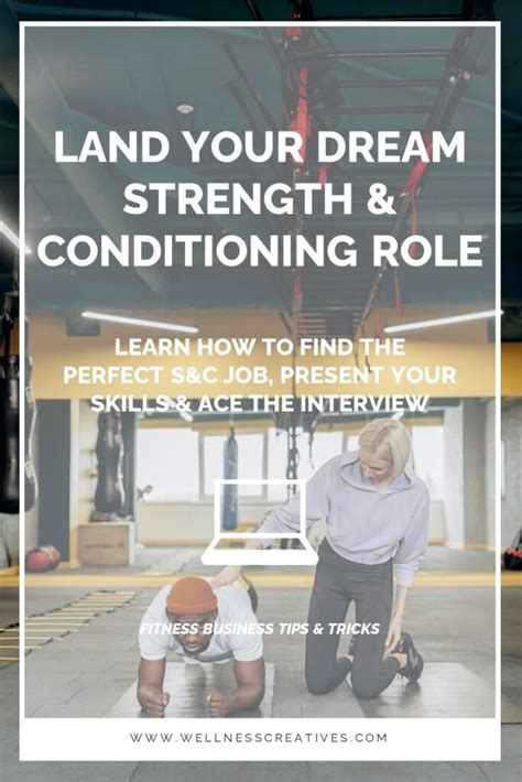 Strength And Conditioning Jobs How To Secure Your Dream Role