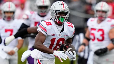 Marvin Harrison Jr Eighth Ohio State Wr With 1000 Yards In Season Sports Illustrated Ohio
