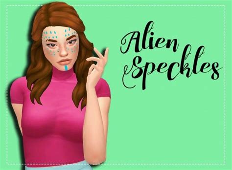 Simsworkshop Alien Speckles Recolor By Weepingsimmer