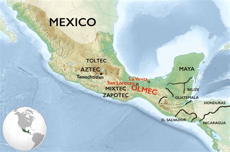 30 Map Of Olmec Civilization Online Map Around The World