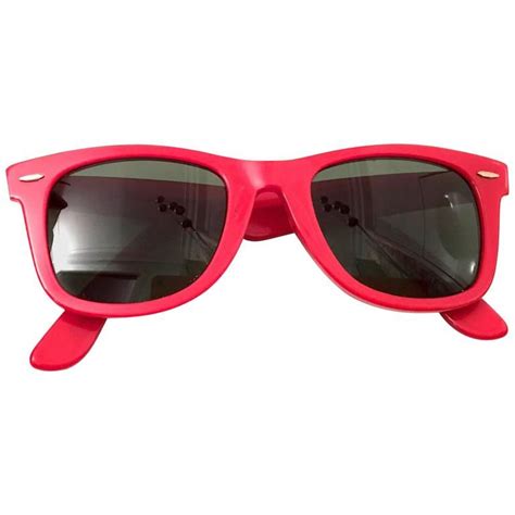 Ray Ban Wayfarer Sunglasses Red 1980 S Original Rare Ray Ban Sunglasses Wayfarer