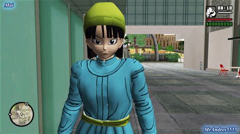 In dragon ball, mai is a member of pilaf's gang and was aftering the dragon balls ever since goku was a boy (age 12). GTA-SA-Modificaciones: Skin Mai Future from Dragon Ball Super - GTA SA