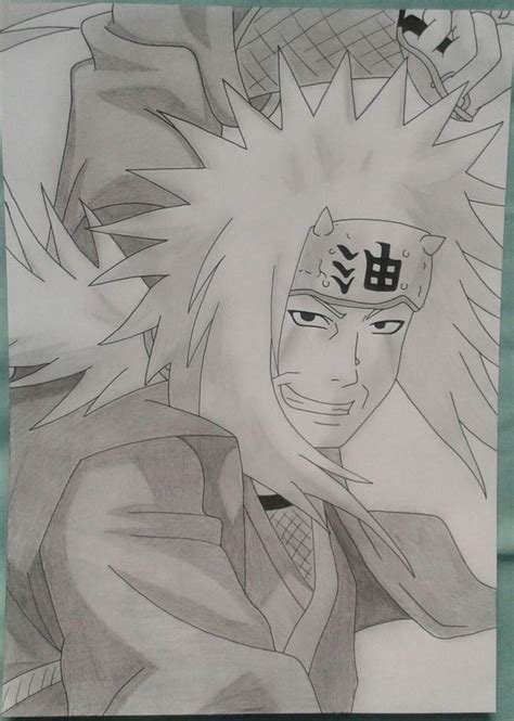 Naruto Jiraiya Drawing Naruto
