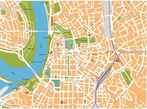 Dusseldorf Vector Map Order And Download Dusseldorf Vector Map