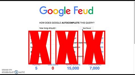 Google feud is an unconventional browser puzzle game based on a popular american tv show with just one twist: I sold all my money?? | Google Feud - YouTube