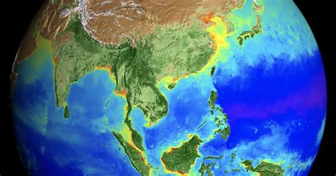 Incredible Nasa Map That Lets Us Watch Earth Breathe Captures Climate