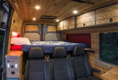 Burnadette Rig Racks Van Conversion Interior Campervan Interior