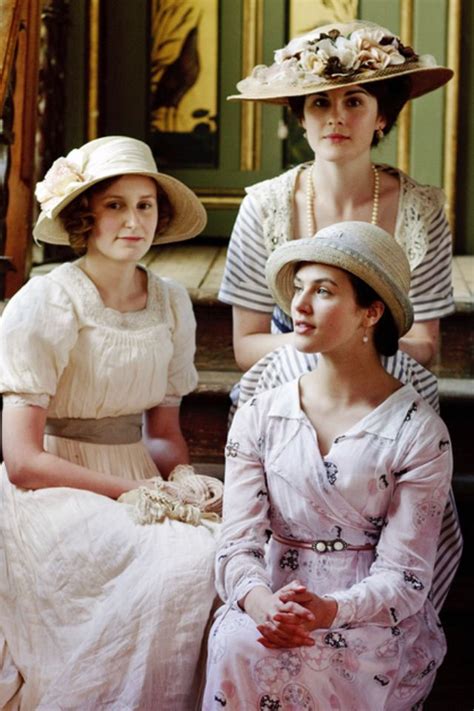 The Crawley Sisters Downton Abbey Downton Abbey Fashion Sybil Downton