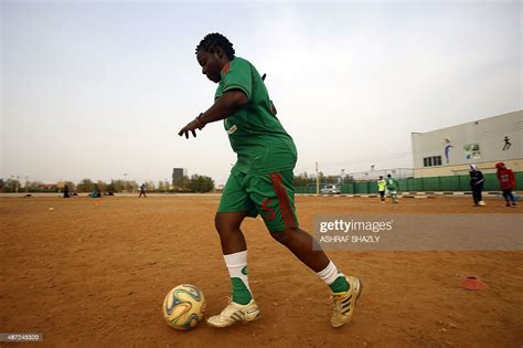 Sara Edward The Coach Of Sudanese Female Football Players Team The News Photo Getty Images