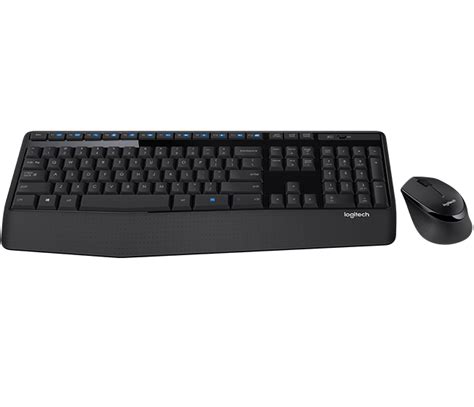 Keyboards and mice are essential tools for any computer, giving users the ability to type and navigate through a variety of tasks. Logitech MK345 Wireless Keyboard and Mouse Combo (Black)