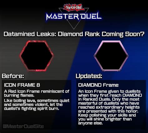 Yu Gi Oh Master Duel Leaks Diamond Rank Coming Up Soon Very Cool