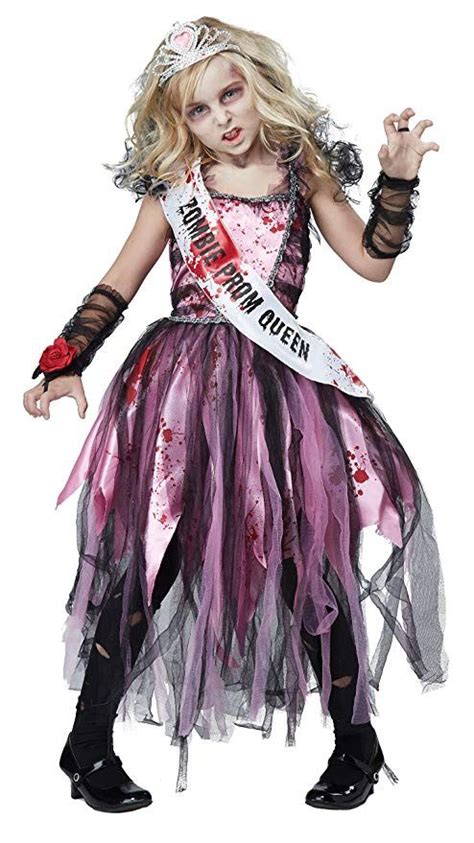 california costumes zombie prom queen costume pink black small zombie prom queen costume