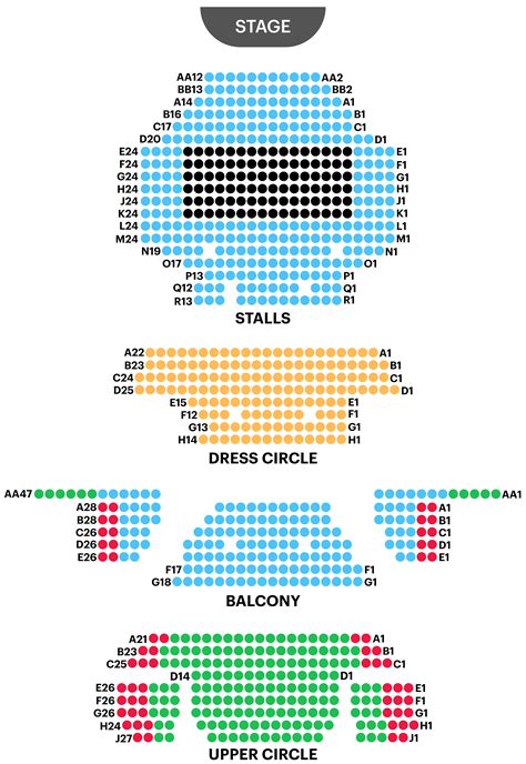 Broadway Seating Chart Nyc