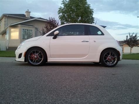 Lowered Abarths With Stock 16s Post Your Pics