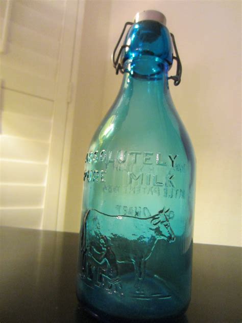 Blue bottle is now open in chicago—visit us soon! Italian Absolutely Pure Milk Blue Glass Bottle For Sale ...