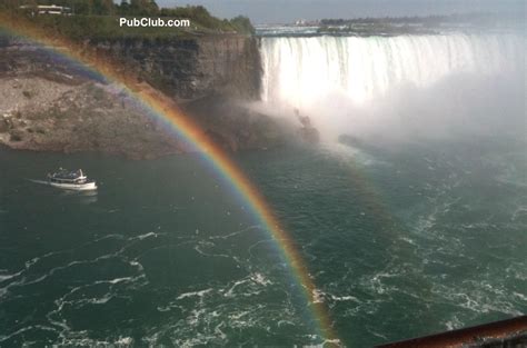 Niagara Falls Daily Rainbows Are A Nice Travelers Treat