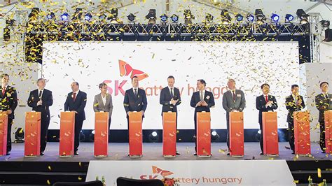 Sk innovation, which owns south korea's top refiner sk energy, plans to break ground in sk innovation has suspended an ev battery pack plant in china with china's beijing automotive group. Hungarian Investment Promotion Agency - Another milestone ...