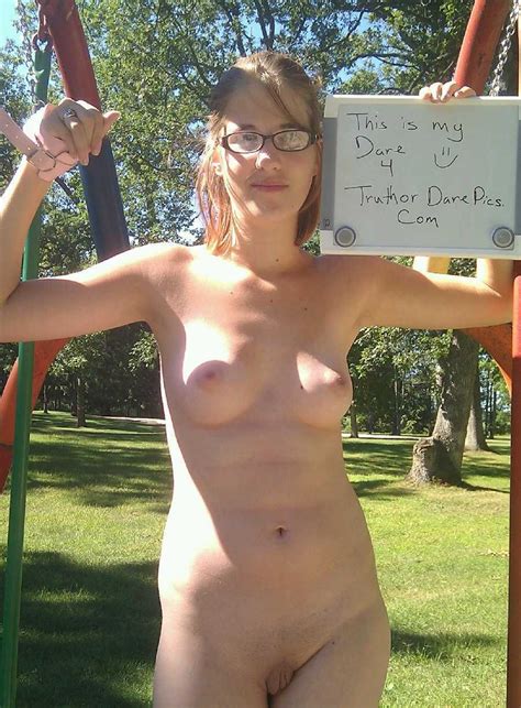 Nude Wife Dare Public