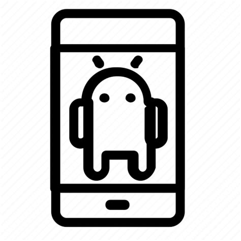 Android Smartphone Icon Download On Iconfinder