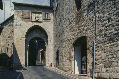 Catena Gate Or Arch Of St Anthony Todi Umbria Italy 13th 14th