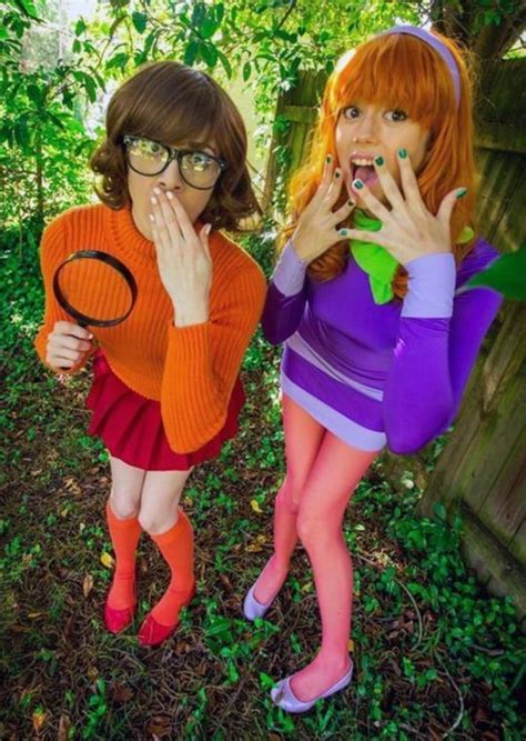 Velma Dinkley With Daphne Blake Cosplay Babe Cosplay Woman